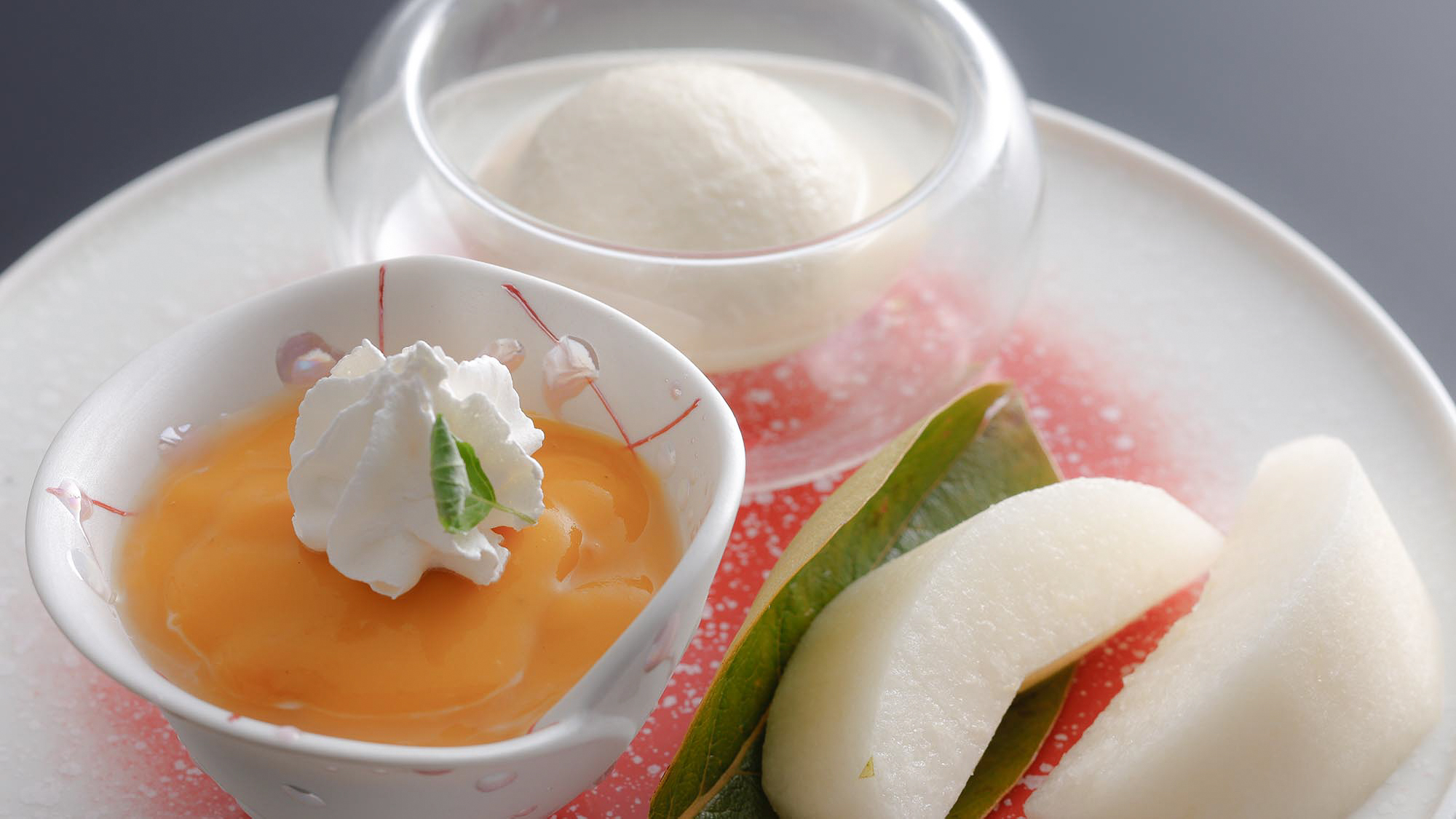 【秋・夕食】デザート［一例］