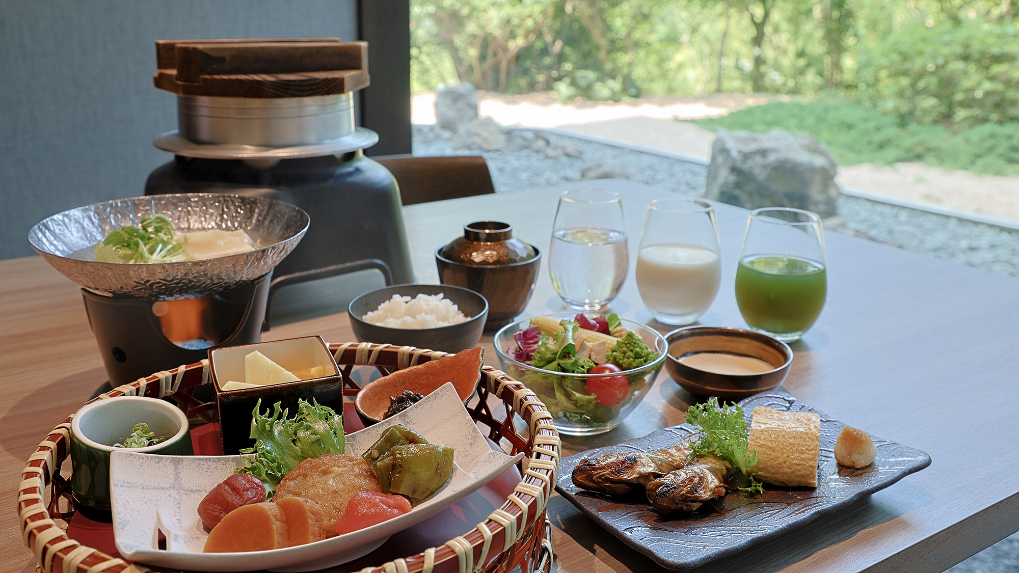 【朝食】美活御膳［一例］