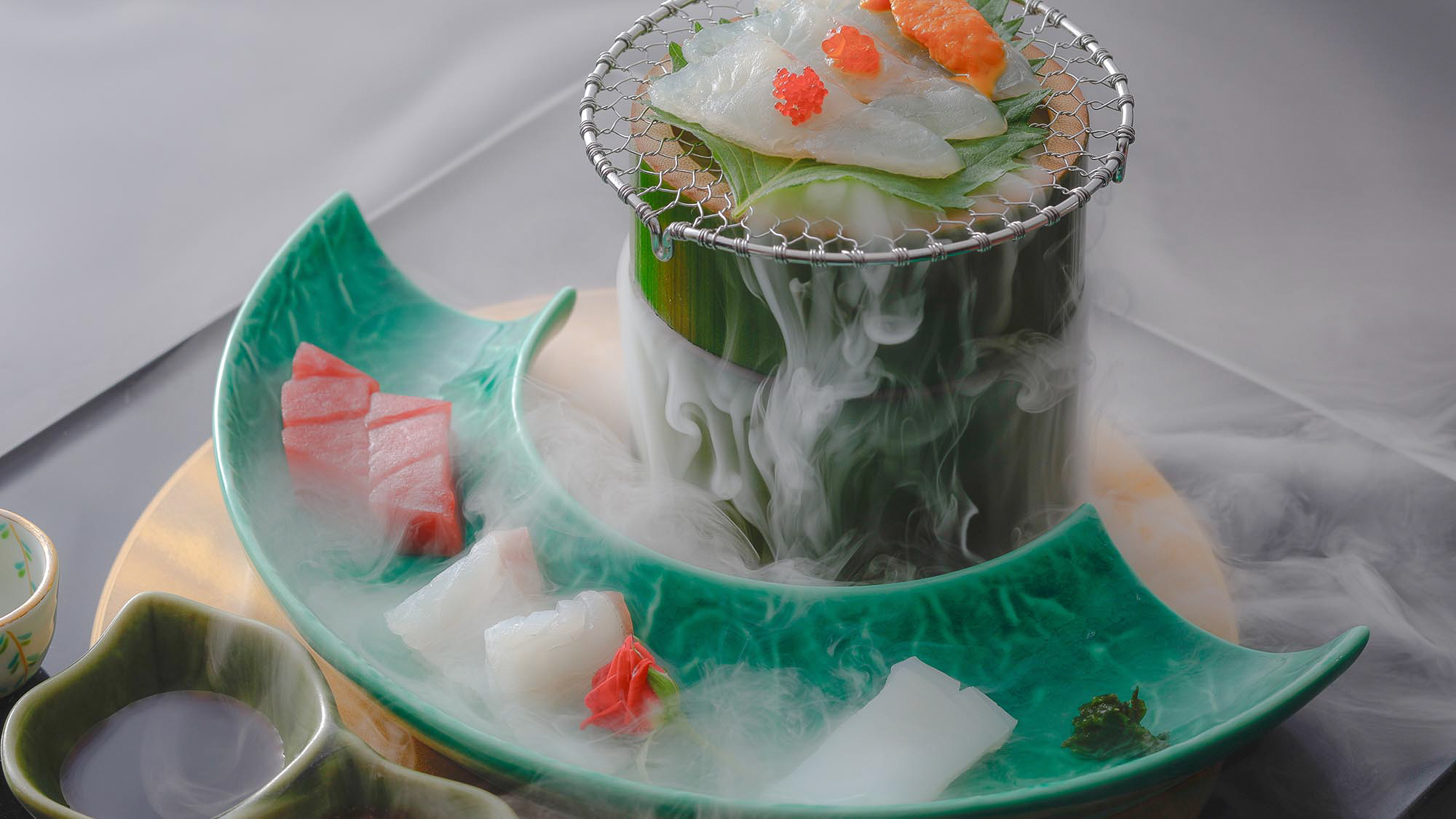 【秋・夕食】造里　秋霞［一例］