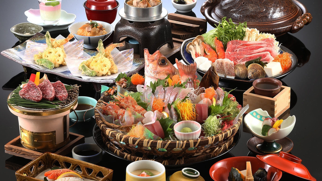 【万博】〈春★さき楽30〉早期予約で特別価格◆豪快魚介盛り海鮮会席［ZI001IQ］