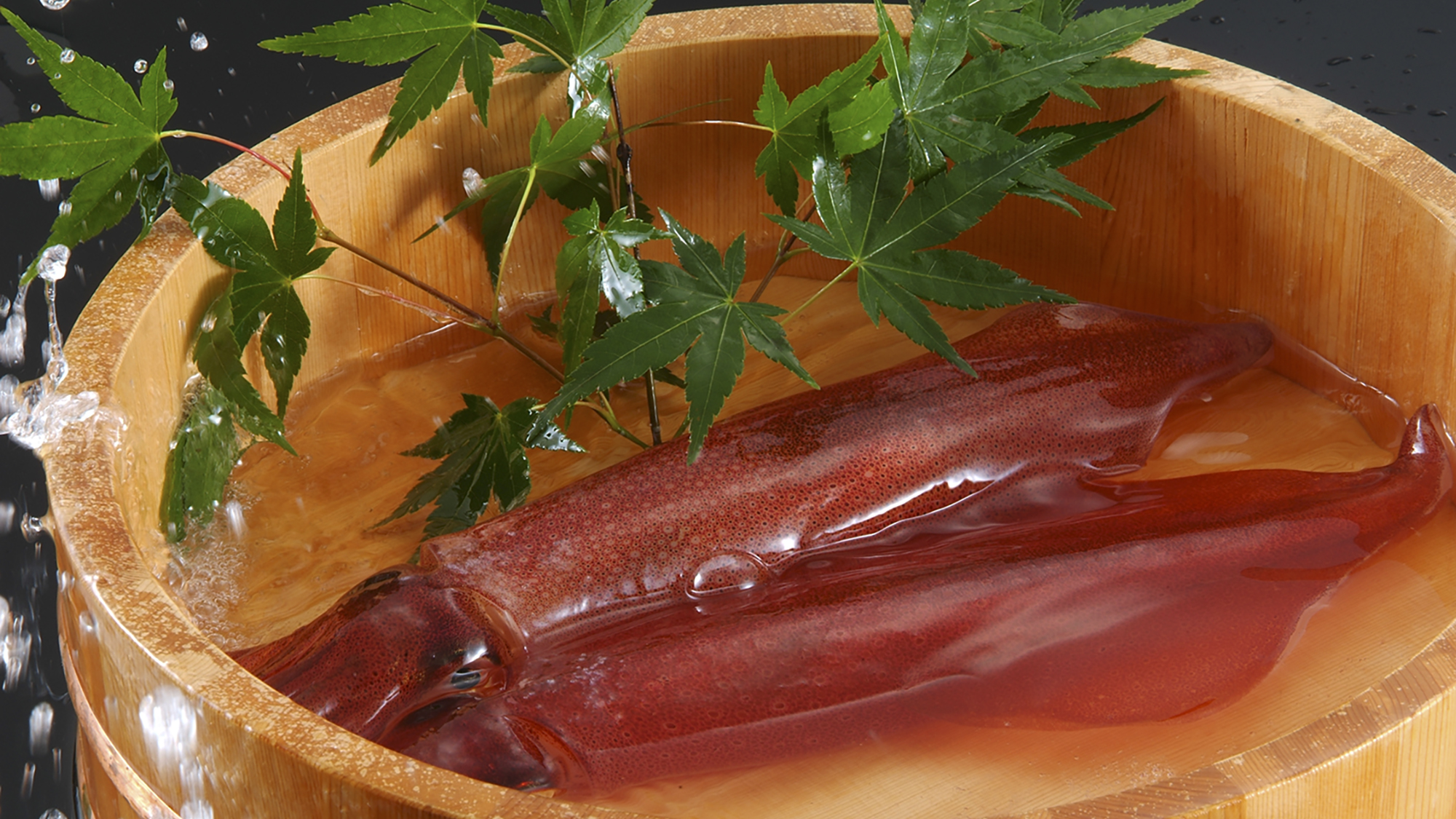 【夕餉 夏】コリコリ食感が癖になる活け烏賊［一例］