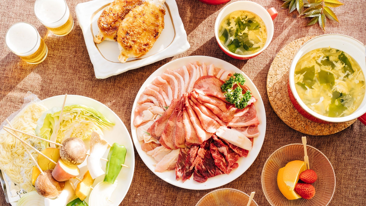 【春SALE】プライベート星見テラスで夕食BBQ♪＜1泊2食-テラスBBQ＞