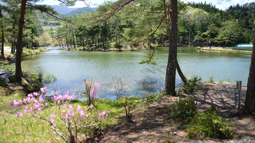 *【おおぐて湖】春夏秋冬、日々刻々と移り変わる表情を楽しめる湖畔の景観