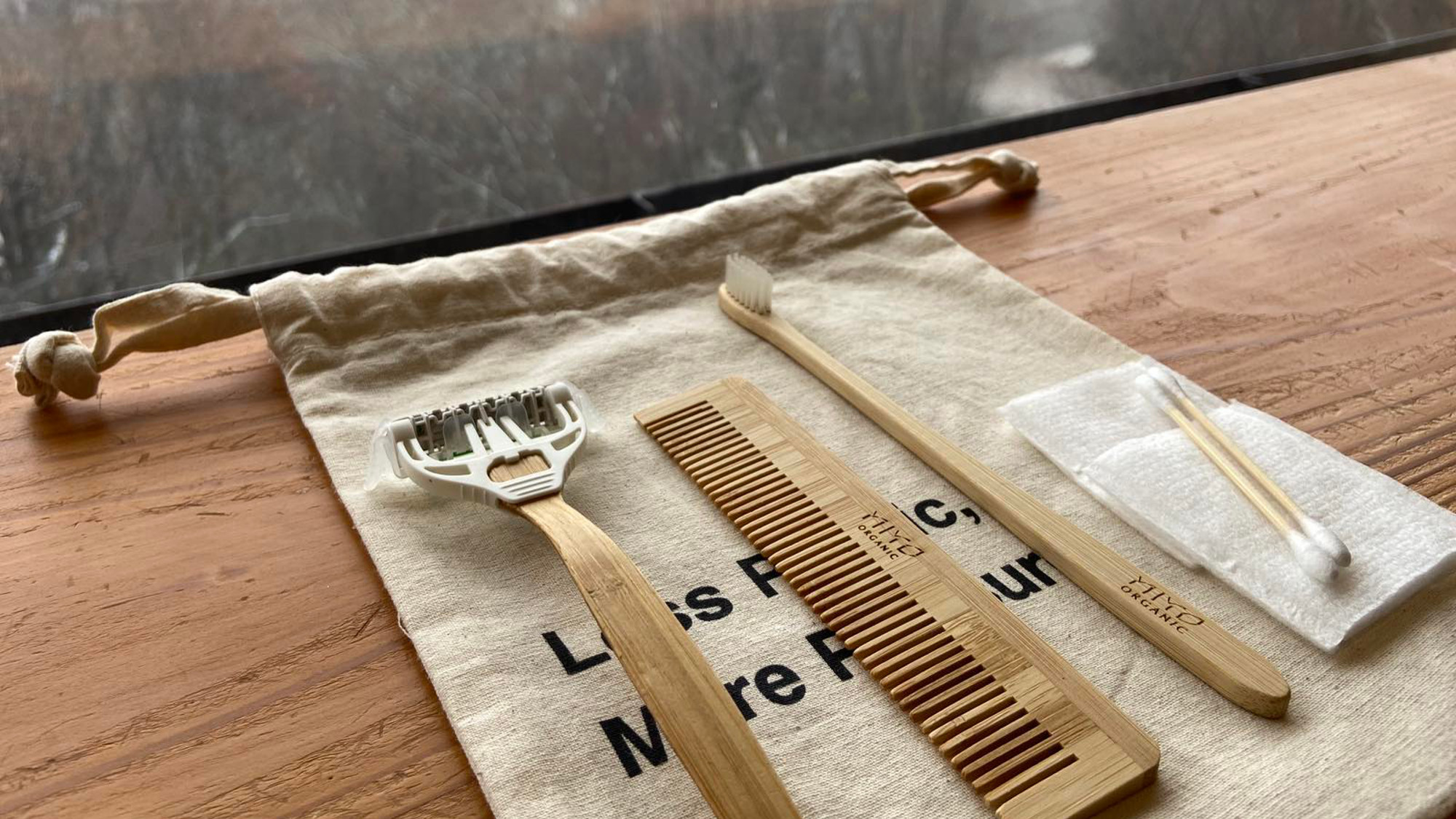 西発哺温泉ホテルオリジナルエコアメニティ