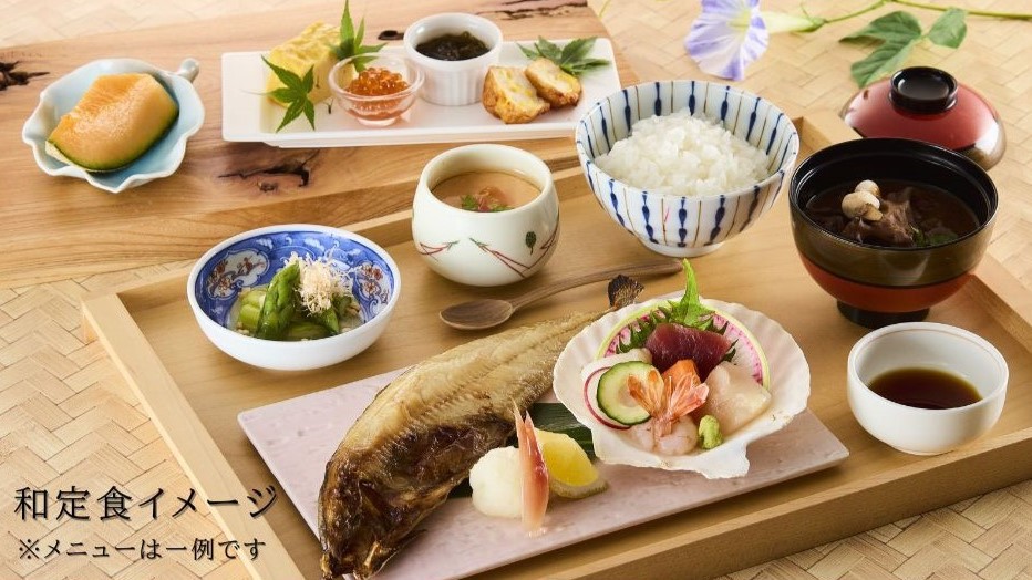 道産食材を使用した和定食は季節毎に異なるメニューをご提供。ゆったり食事を楽しみたい方におすすめ