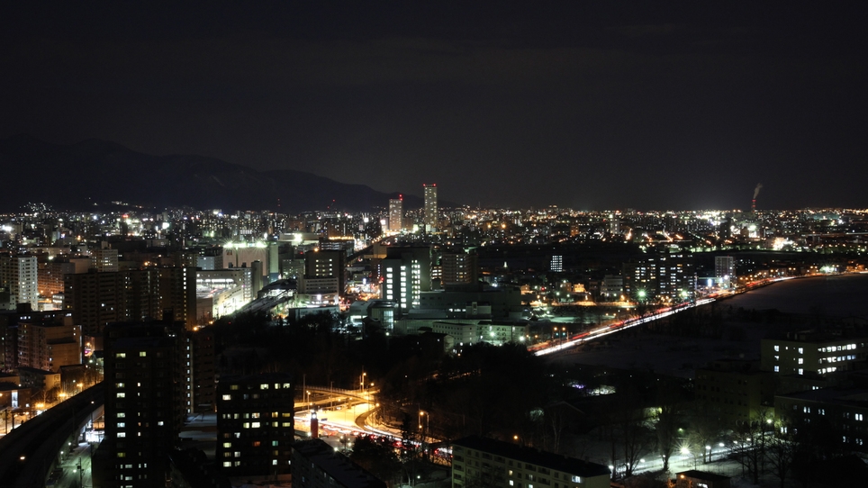 【わけあり！／素泊り】札幌の景色を一望する客室最上階のレトロなお部屋