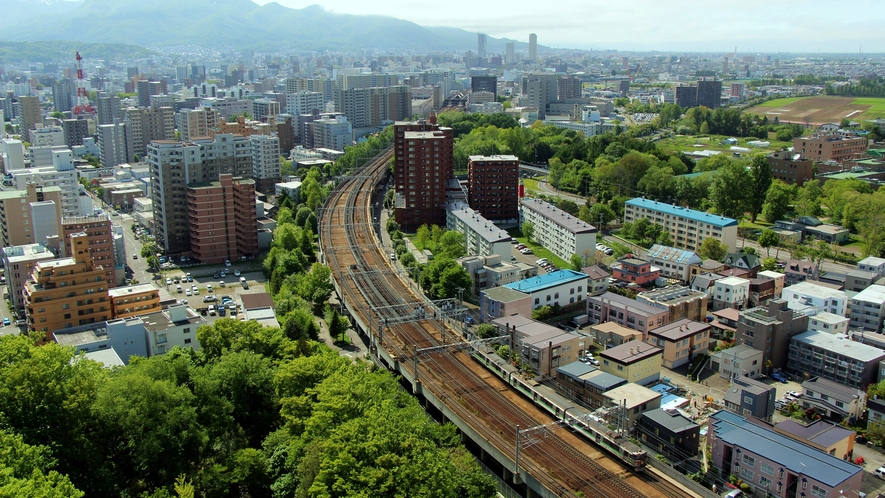 京王プラザホテル札幌ならではの絶景ビュースポット！