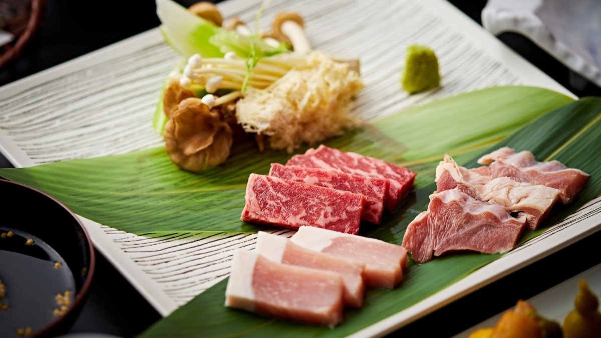 特選プラン【味覚探訪◆信州ブランド肉3種食べ比べ】 硫黄香る温泉を心ゆくまで