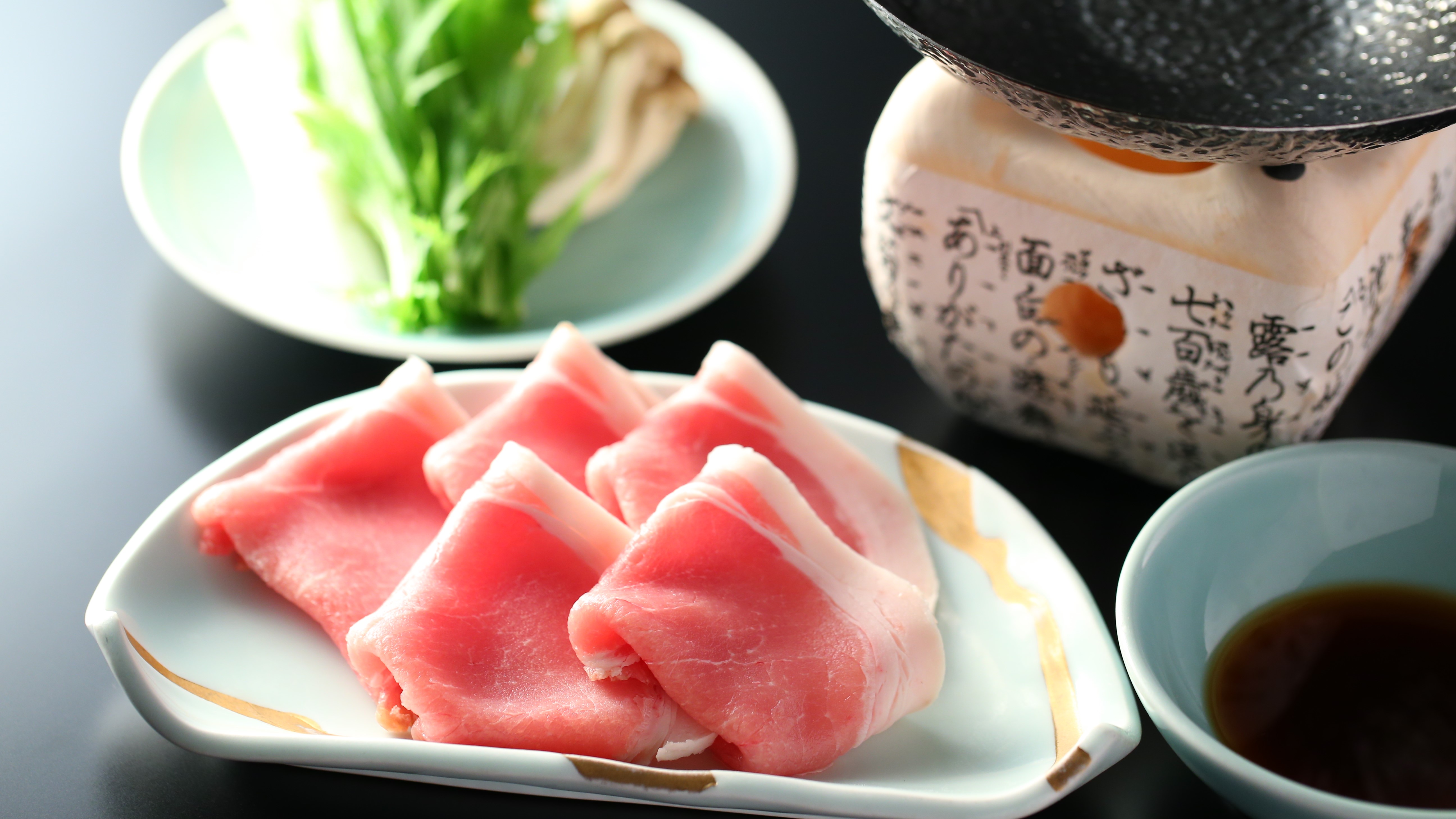 50歳プランのメインは長野県産豚鍋をご用意します