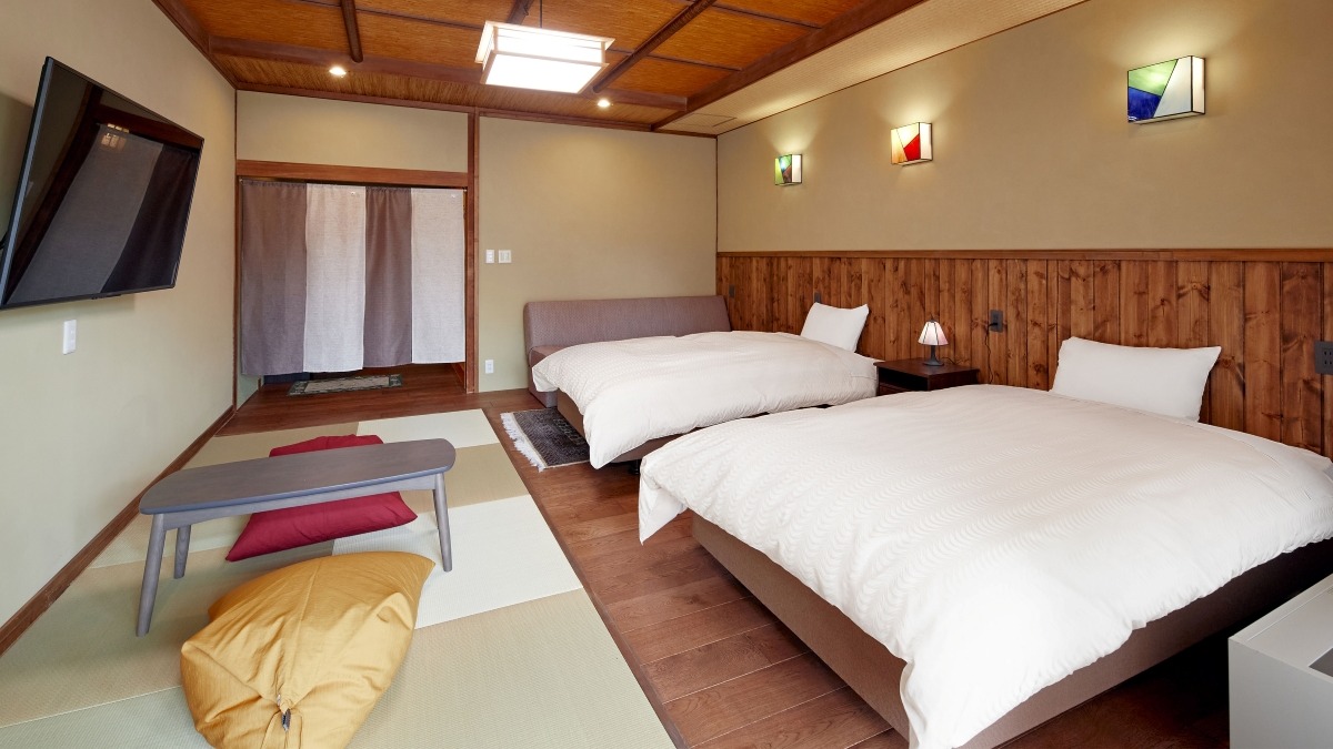 露天風呂付デラックスツインルーム