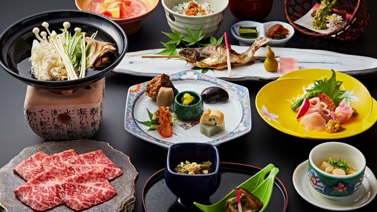 長野県産牛すき焼き会席