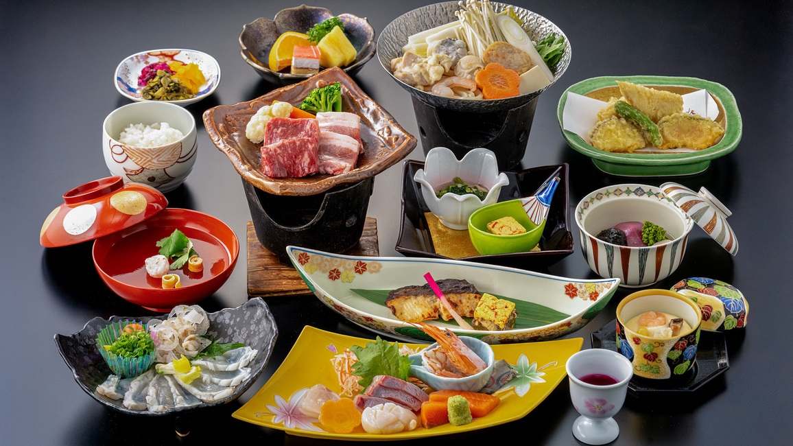 客室リニューアル【会場食】お料理ワンランクアップ！薫会席プラン