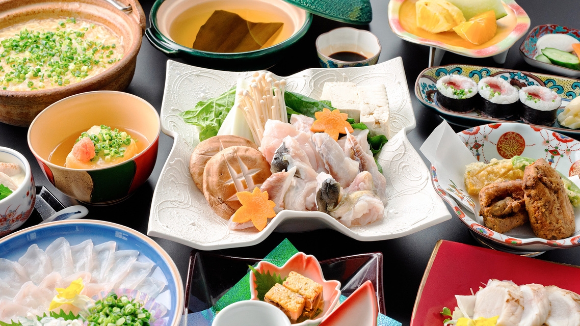 【会場食】山口名物ふく特集☆こだわりの逸品！ふくづくし会席プラン＜10〜3月＞