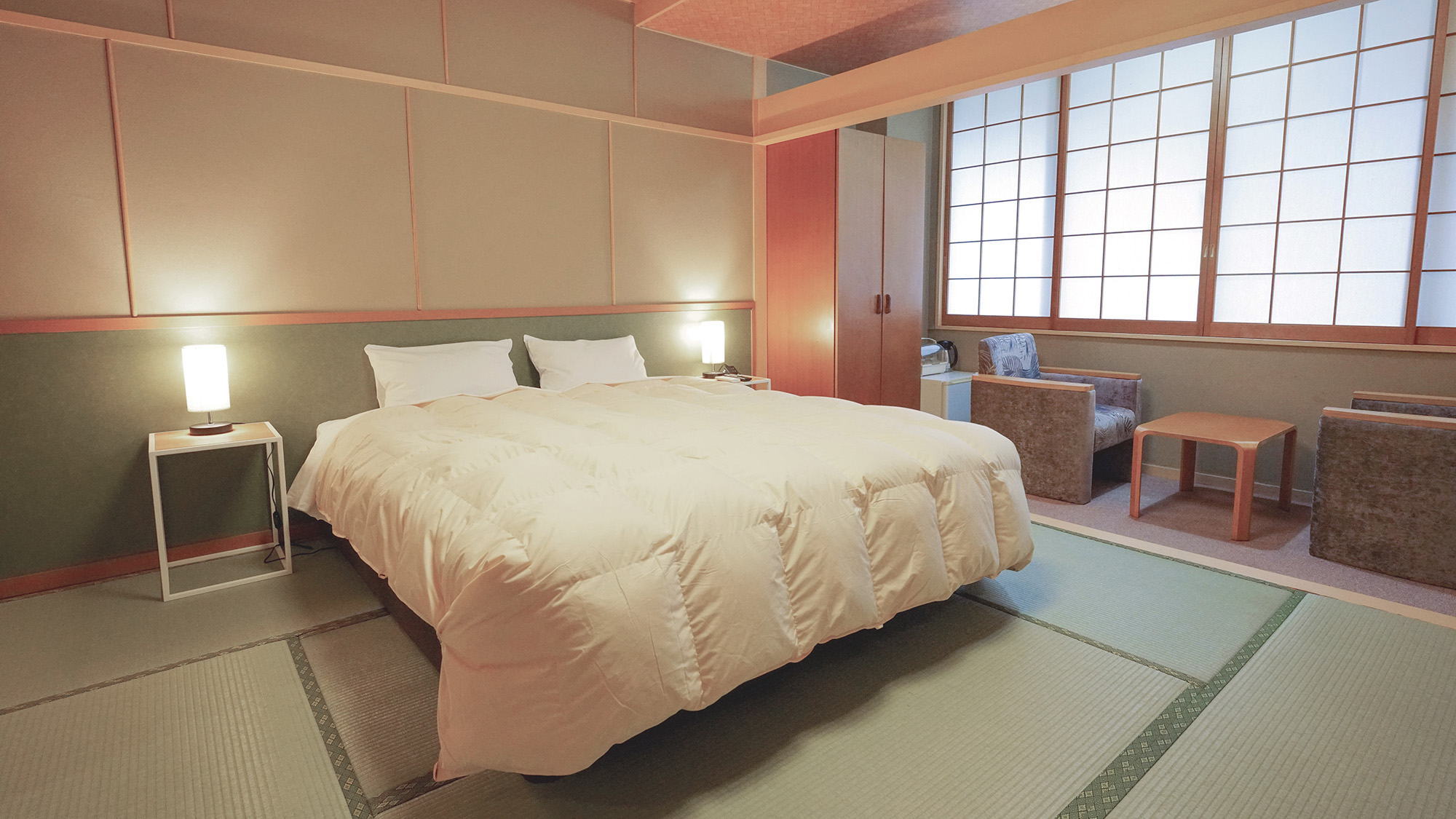 ◆禁煙◆「本館」和室ダブル8畳【バス・トイレ付】
