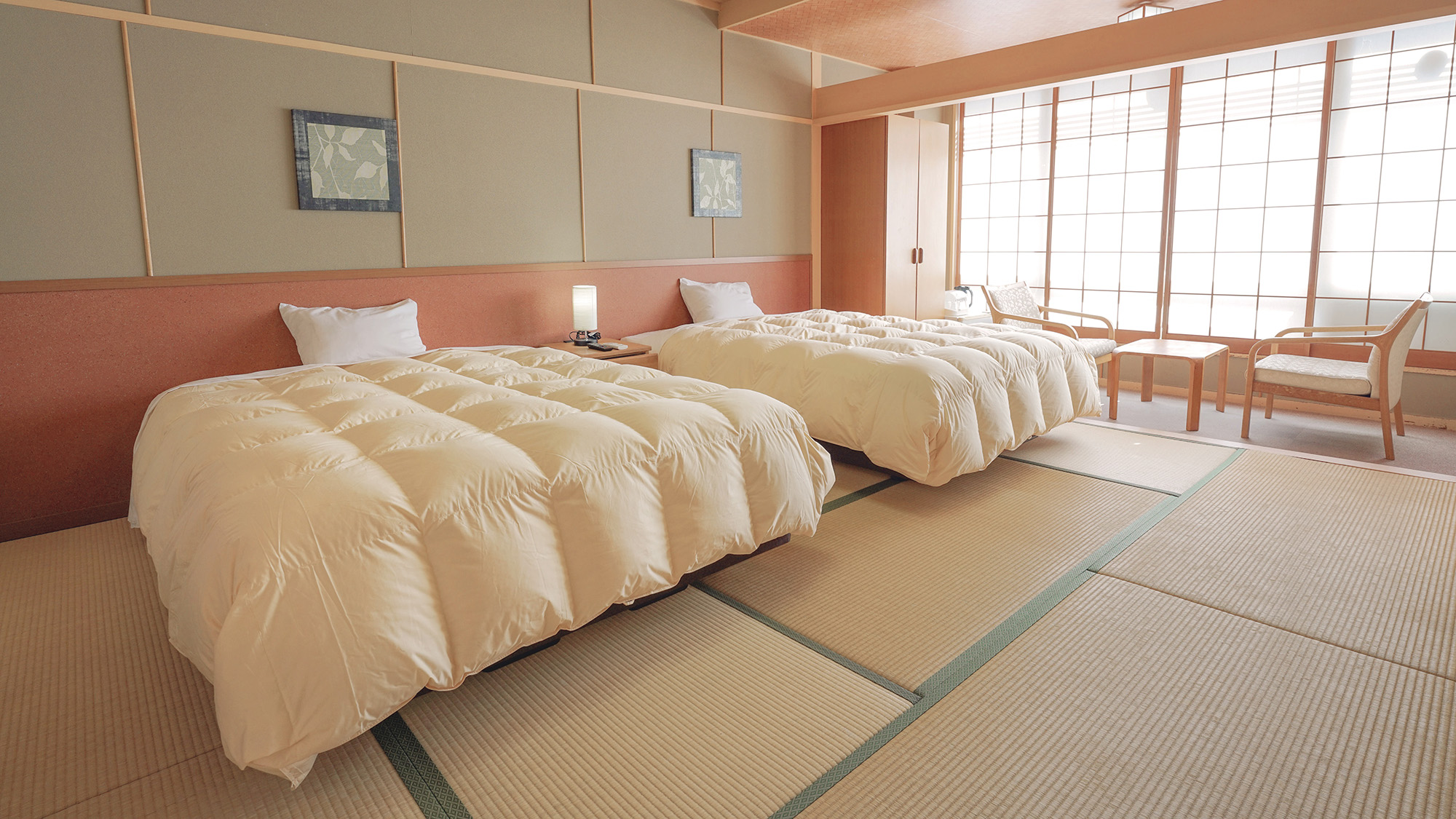 ◆禁煙◆「本館」和室ツイン10畳【バス・トイレ付】