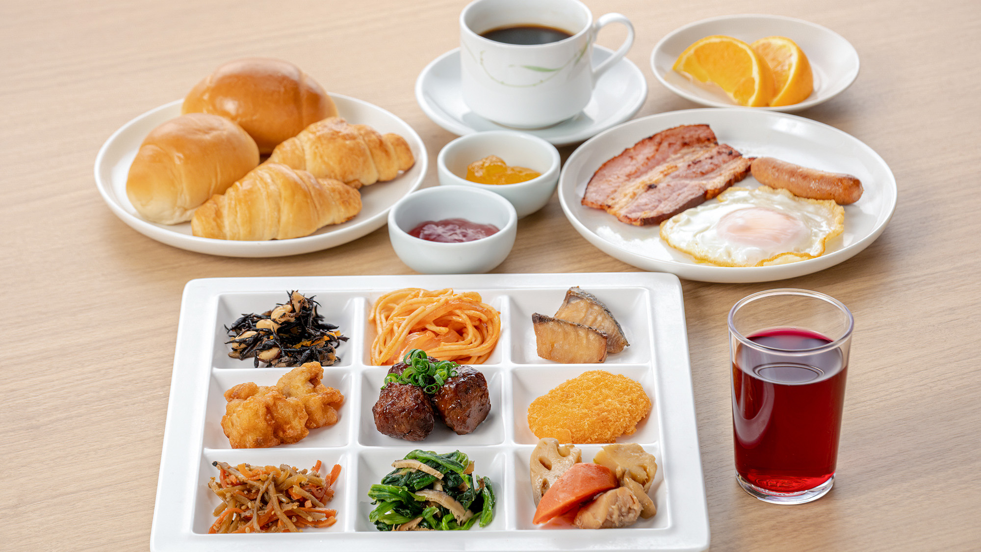 ■【朝食】ビュッフェセット　画像はイメージです。