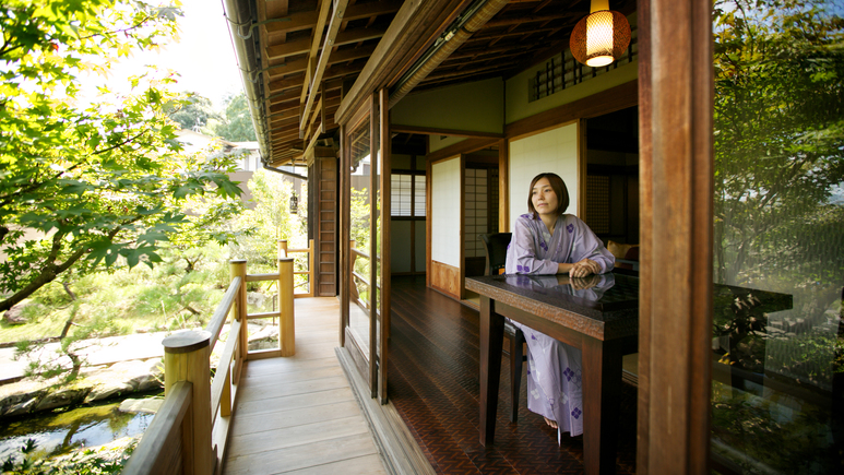 〜時を超える旅〜悠久の地で古き良き日本の風情が残る数寄屋造り離れに滞在するプラン