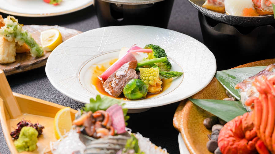 【料理長おすすめ】汐彩の膳｜ボリューム抜群のしまなみの海の幸を楽しむ本格会席〈2食付〉