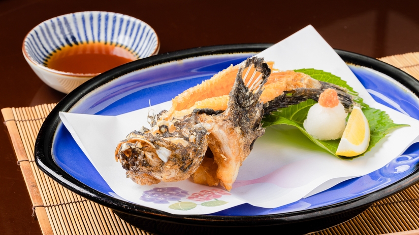 【オコゼの唐揚げ付】磯花の膳｜愛媛県産高級魚を味わう瀬戸内の幸会席〈2食付〉