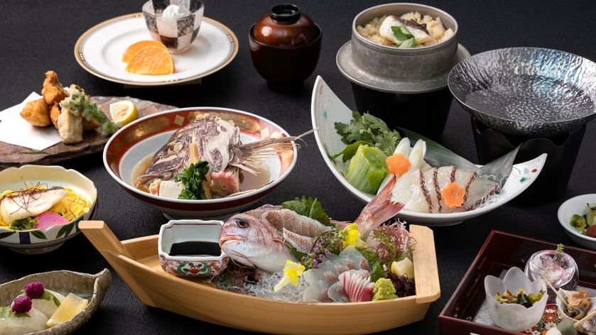 【春限定×鯛づくし会席】生産量日本一を誇る愛媛ならではのこだわりの”鯛料理”を満喫！