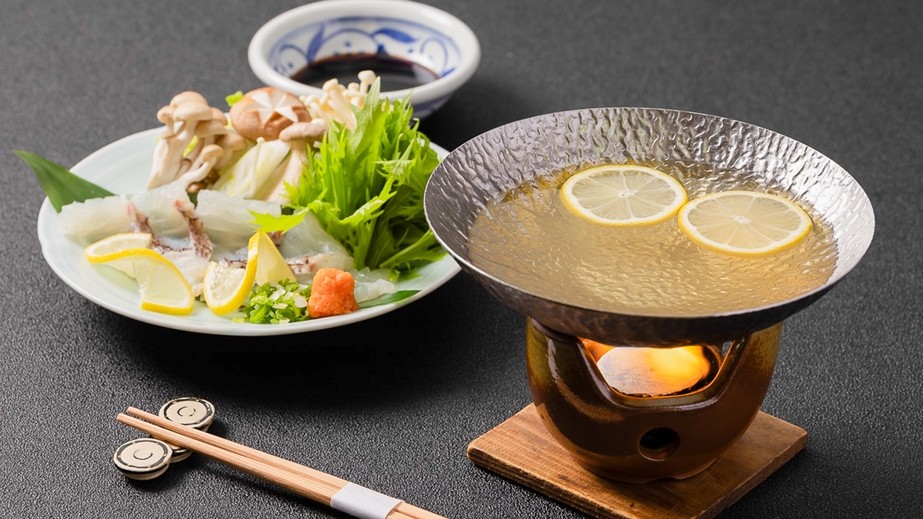 【鯛のレモンしゃぶしゃぶ付】愛媛県産の「鯛」×瀬戸内海の味覚「青海の膳」でグルメ満喫