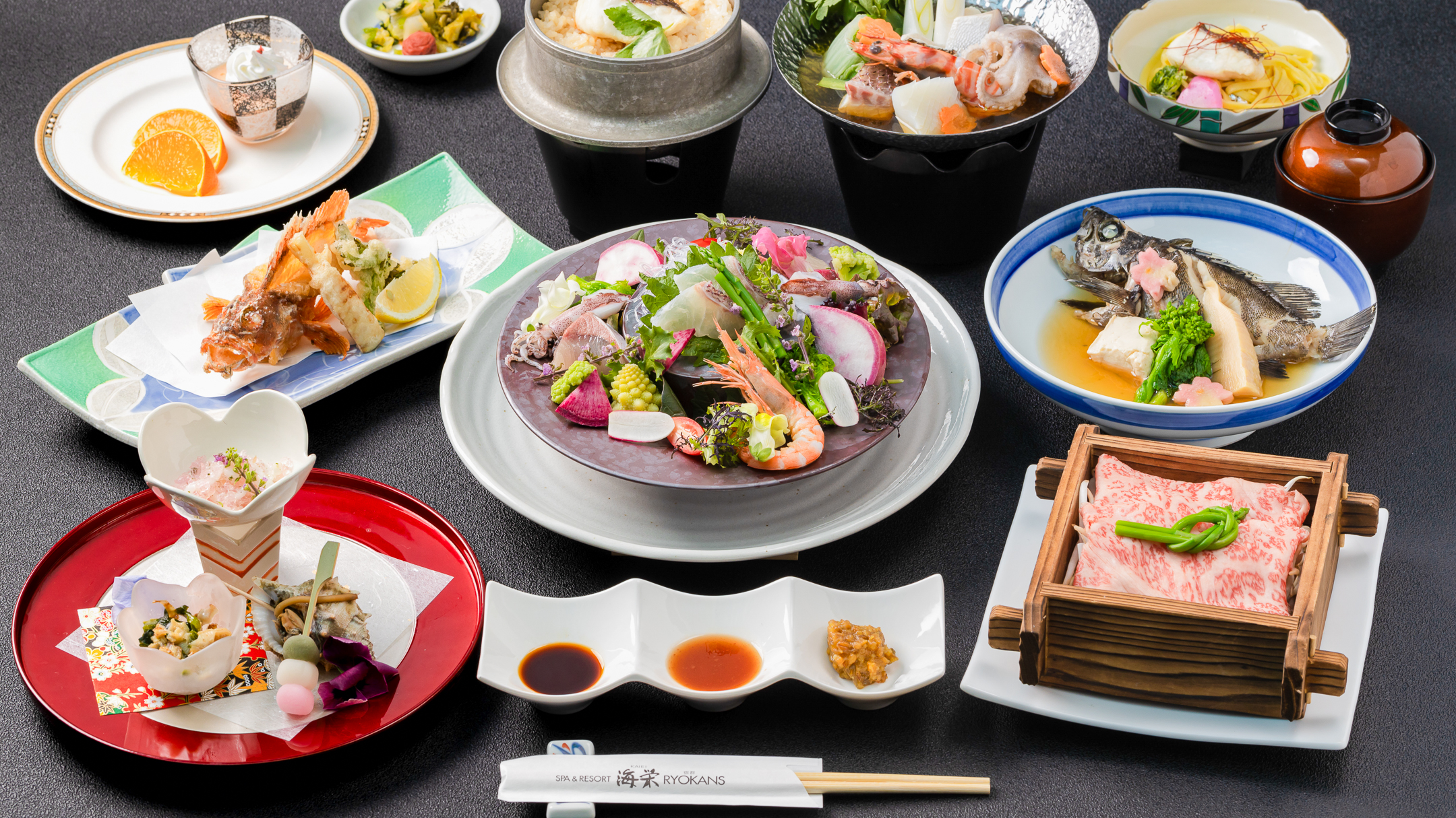 【愛媛三昧会席】愛媛県産の食材を駆使した美食会席