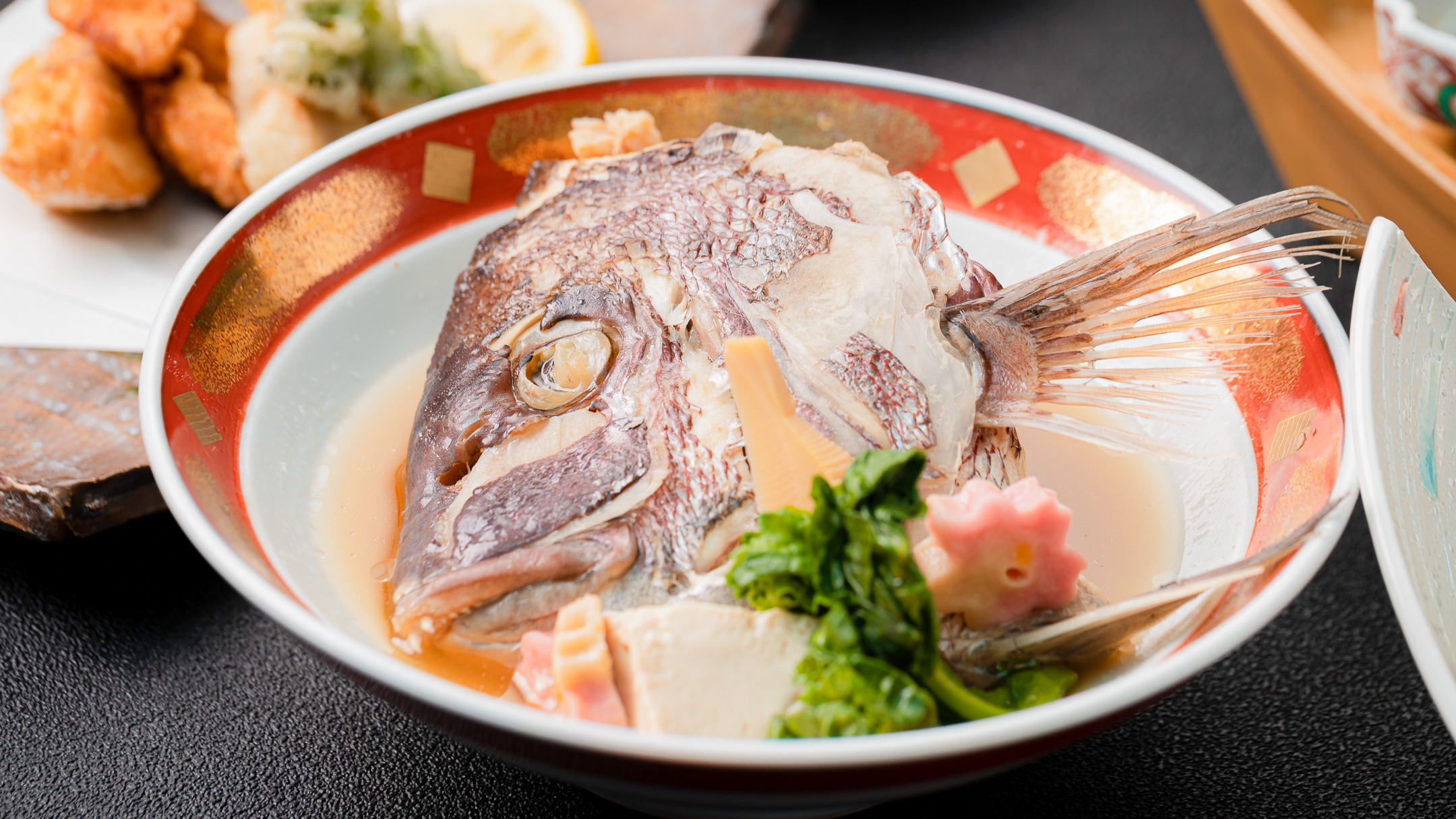 鯛づくし会席一例