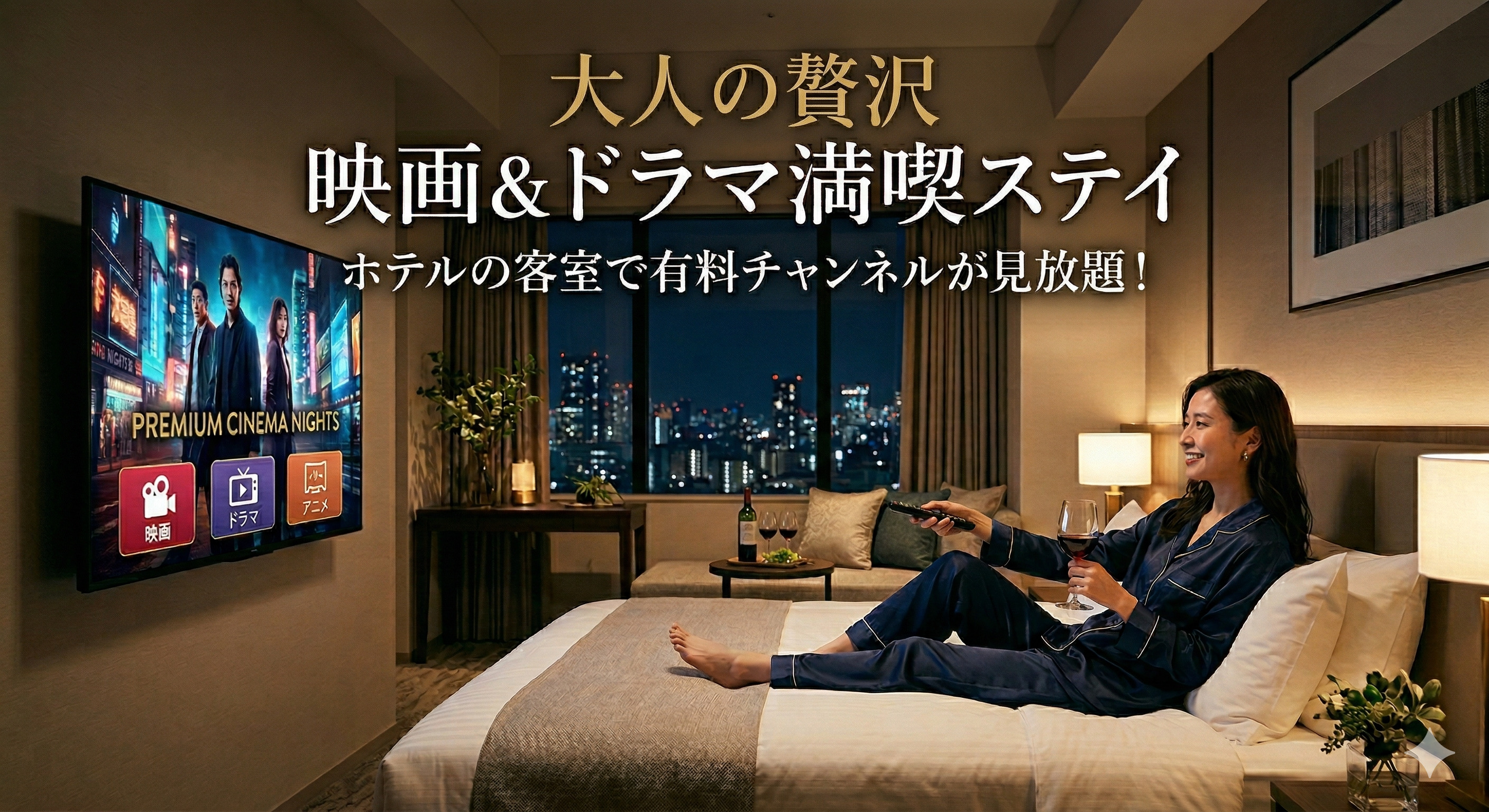 有料放送付きプラン