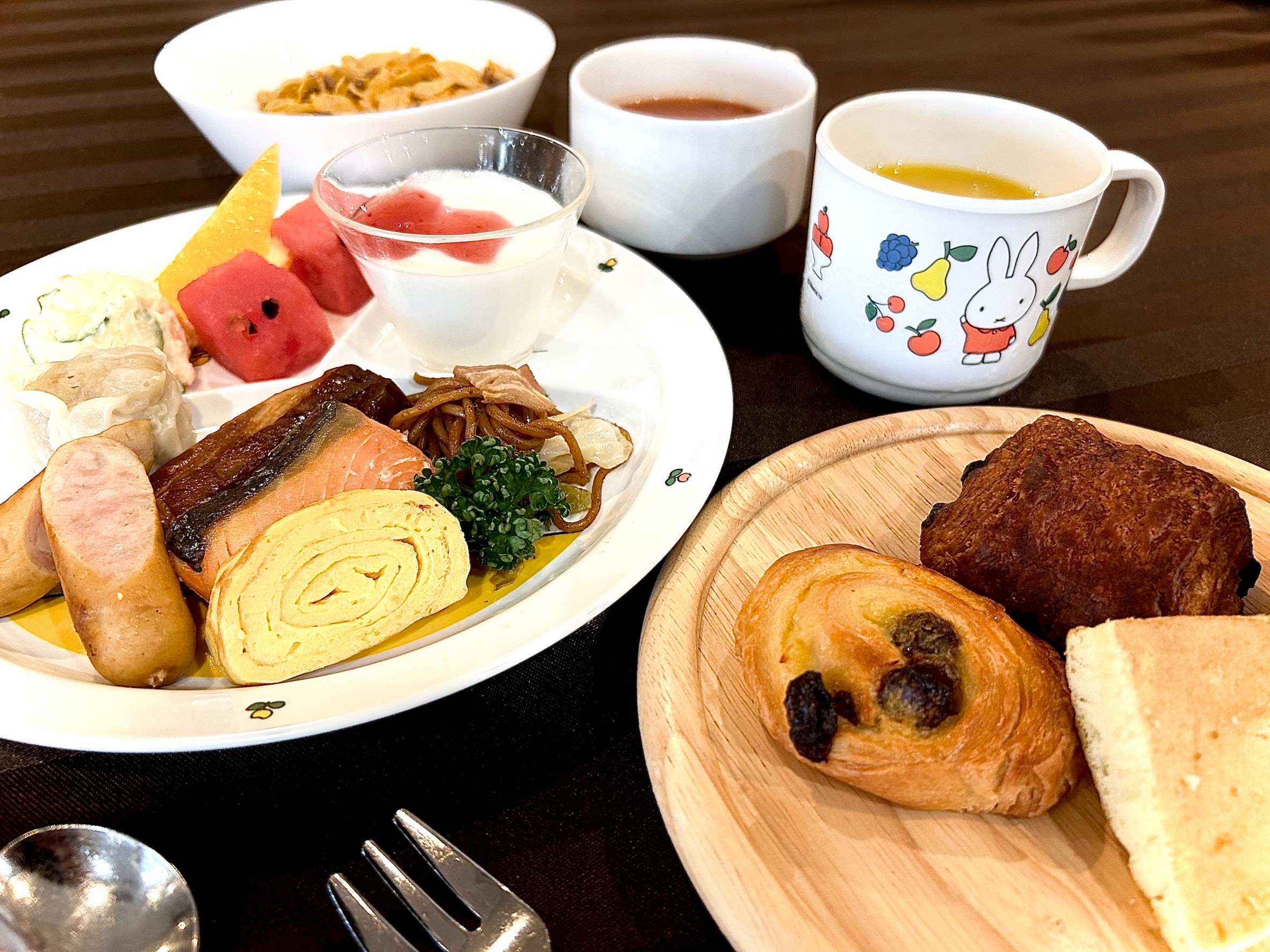 お子様も楽しめるクリオの和洋食バイキング♪
