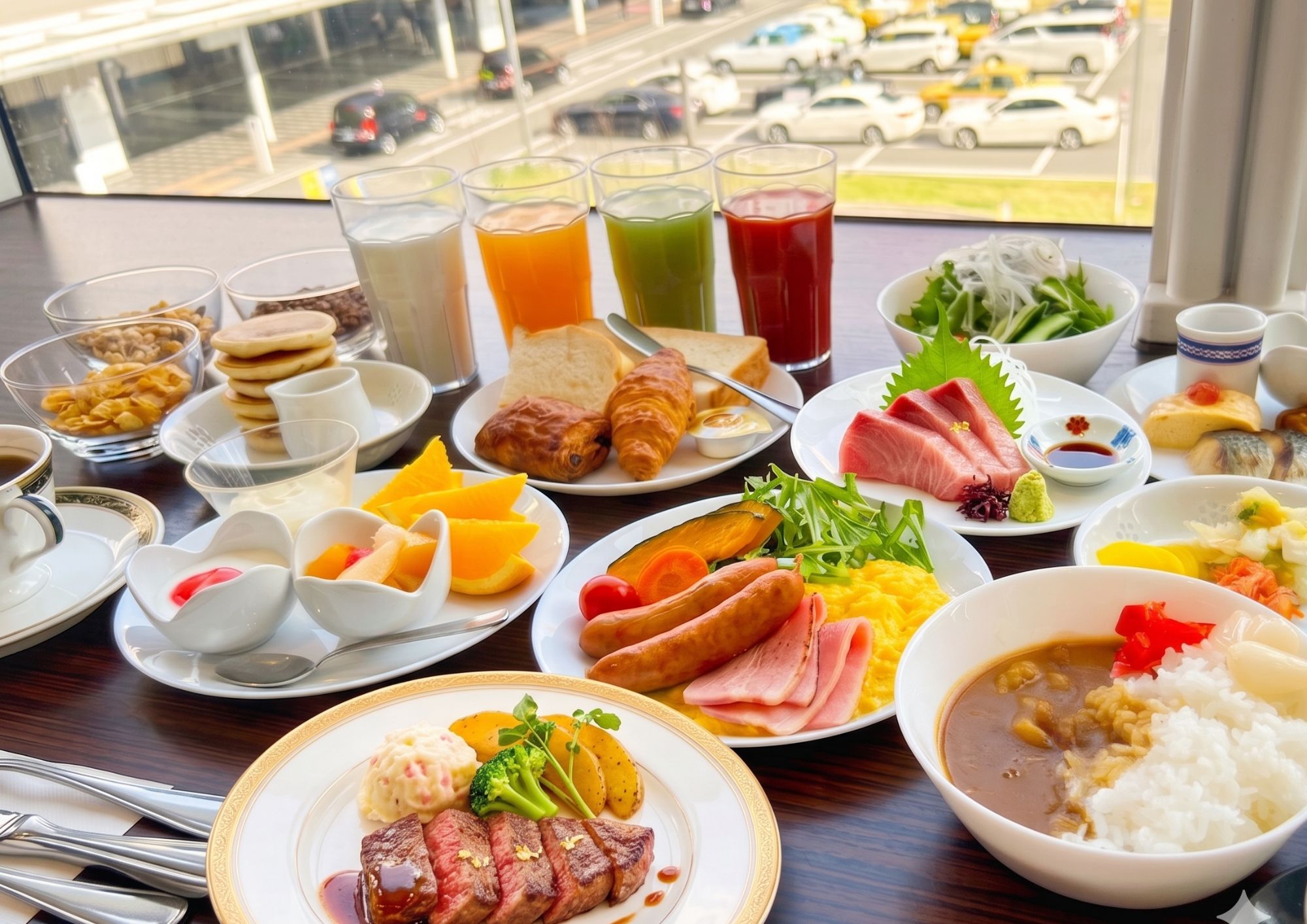 素敵な1日のはじまりへ、 こだわりぬいた朝食バイキング