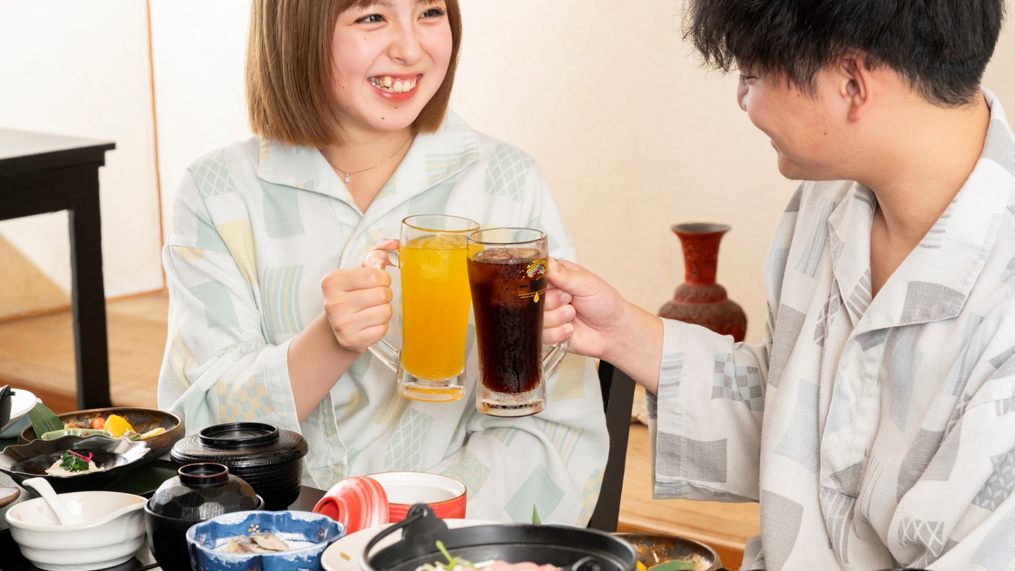 【1泊2食付＆ドリンク付】会席「比叡」コース