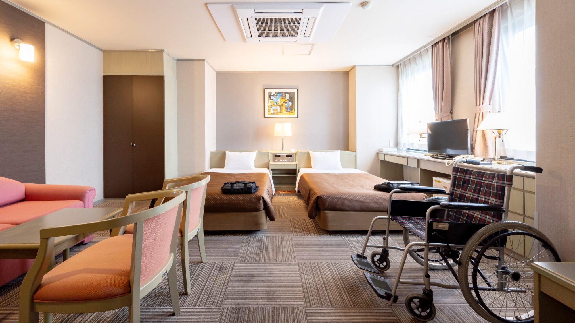 バリアフリールーム(デラックスツイン)