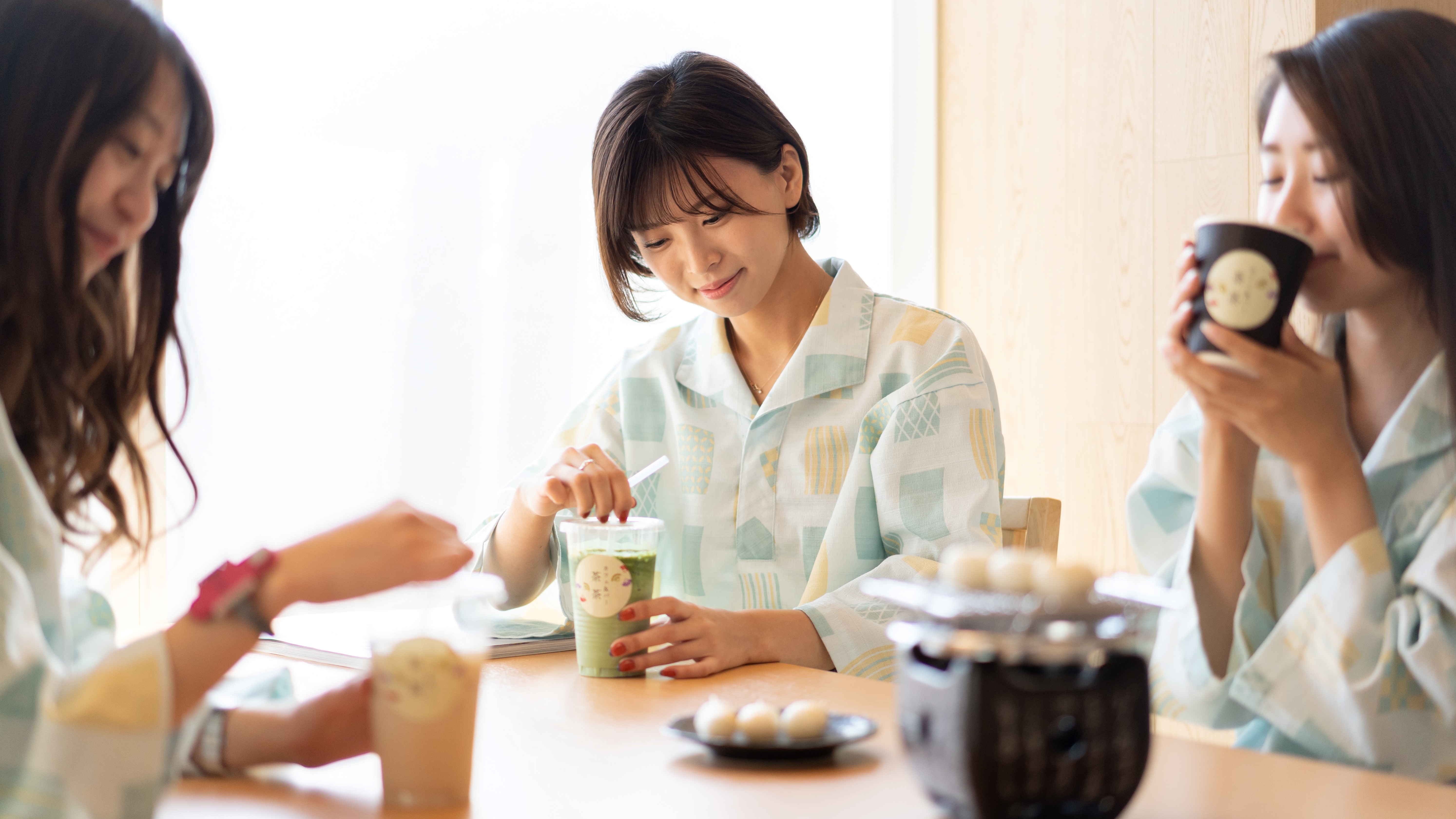 カフェ＆バー茶茶でおだんご等のスイーツもお楽しみいただけます♪