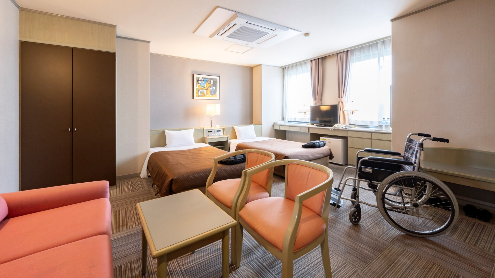 バリアフリールーム(デラックスツイン)