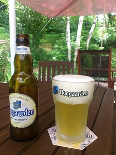 夏限定　ヒューガルデンの生