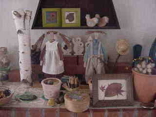 カントリーな館内