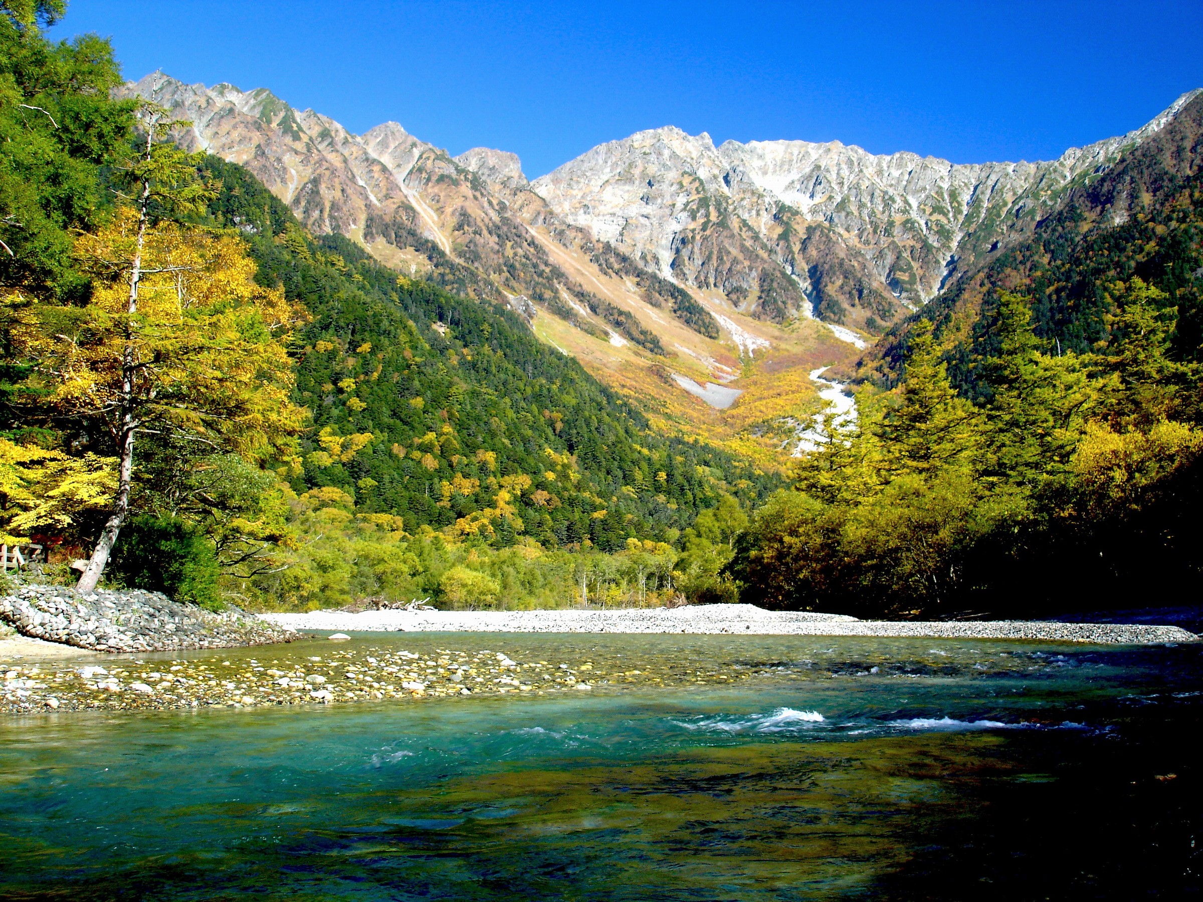 上高地の大自然