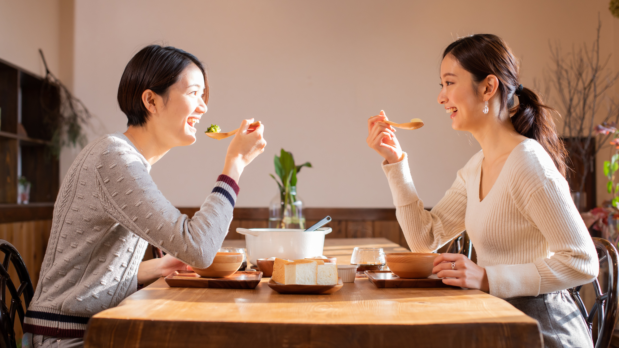 【ご朝食】手作り熱々ポトフとオリジナル厚切りトーストをお持ちいたします