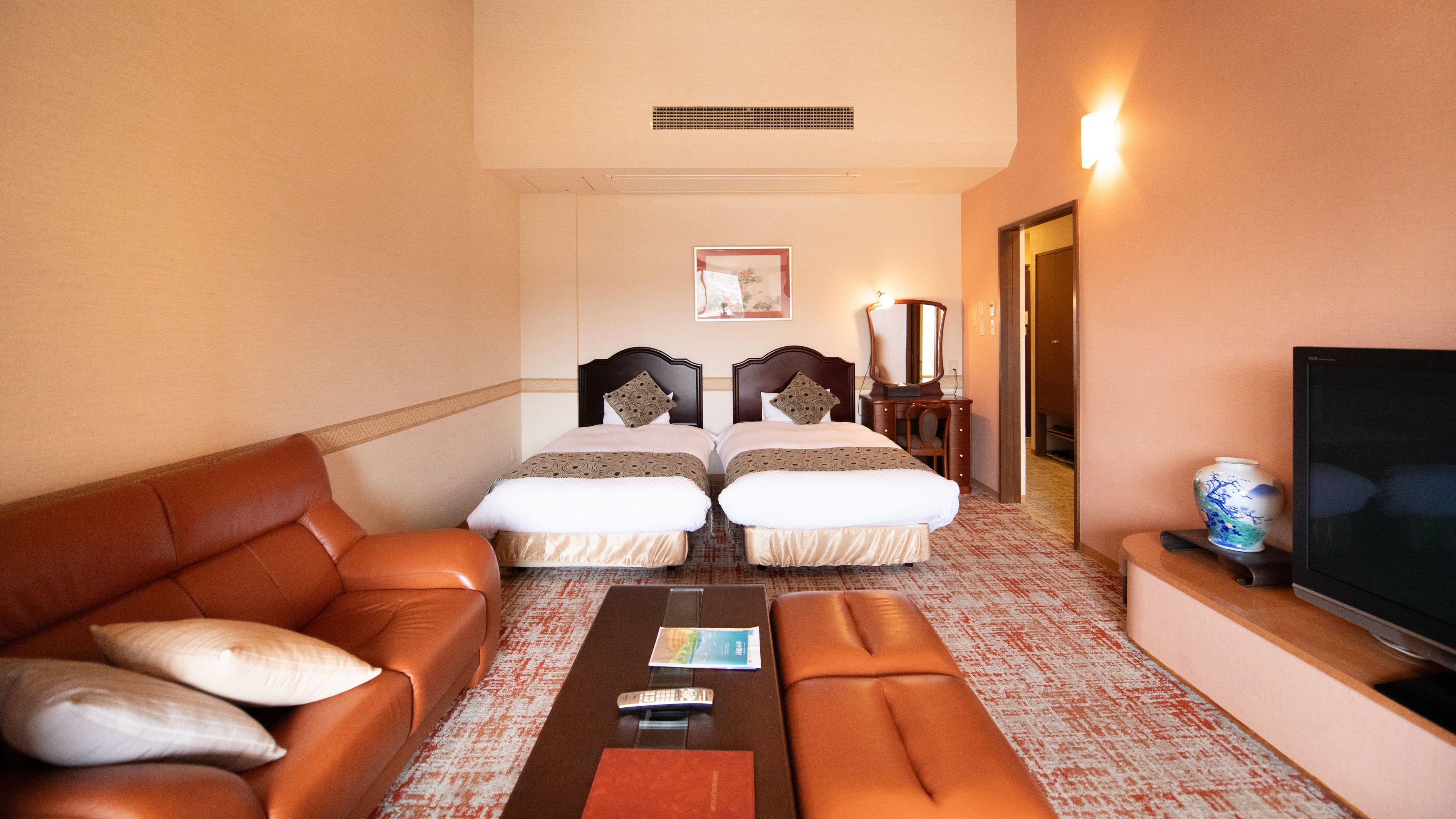 【富士山ビュー客室】温泉風呂付スイートルーム50平米　禁煙