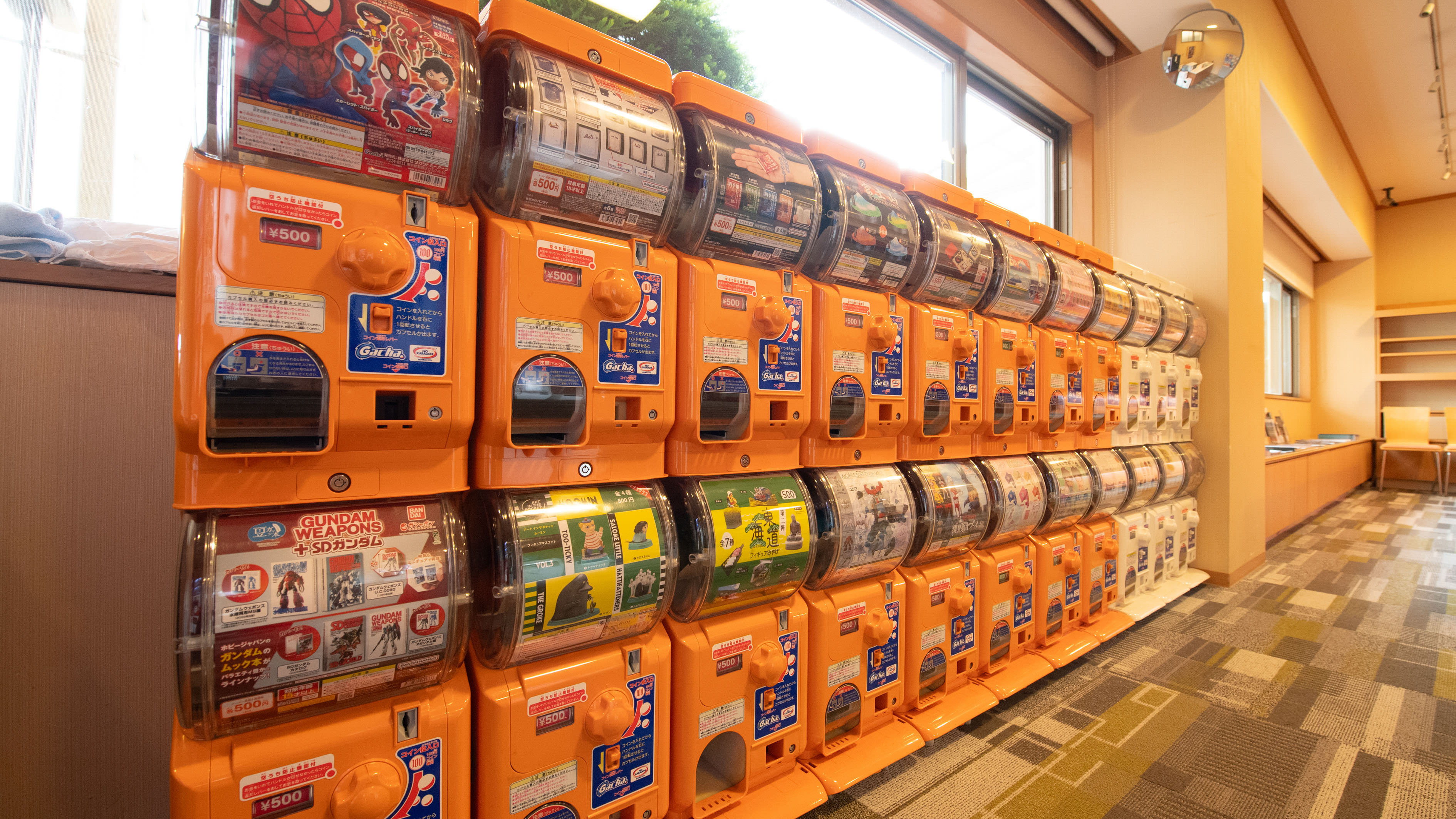 ガチャガチャコーナー