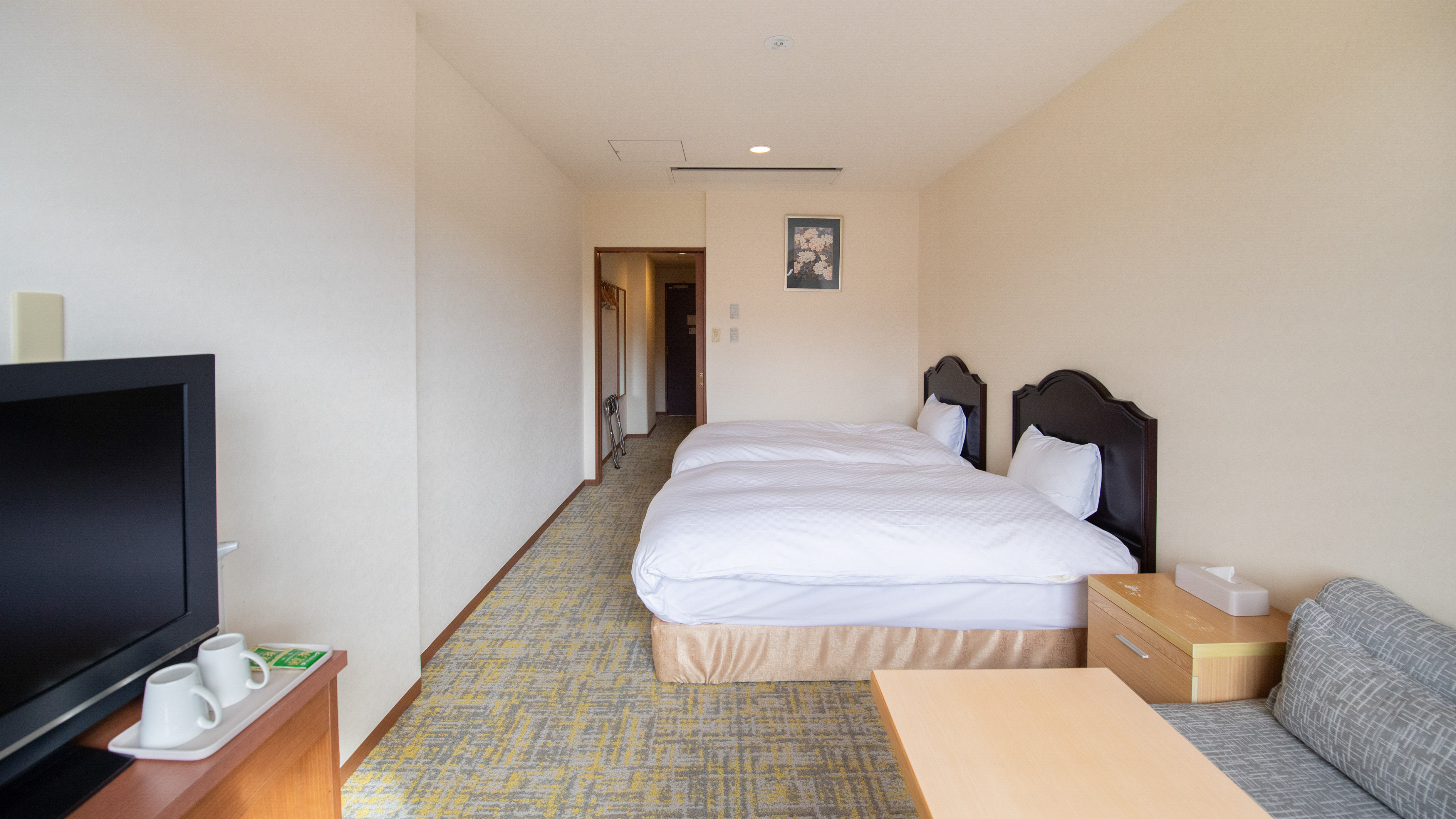 【富士山ビュー客室】スタンダード洋室21平米　禁煙