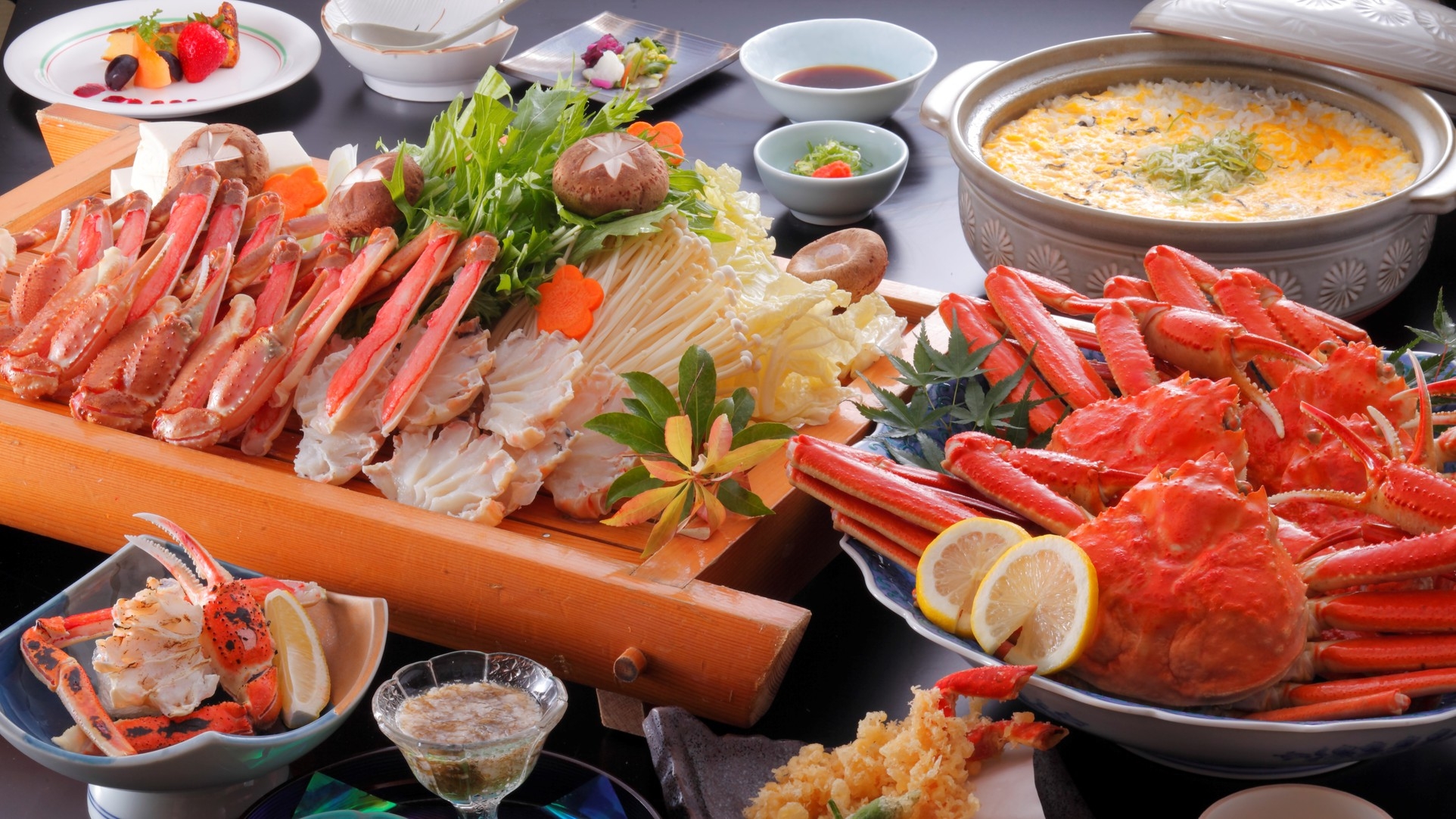【カニ遊膳】味も値段も大満足★カニいっぱいで幸せ宿泊プラン♪