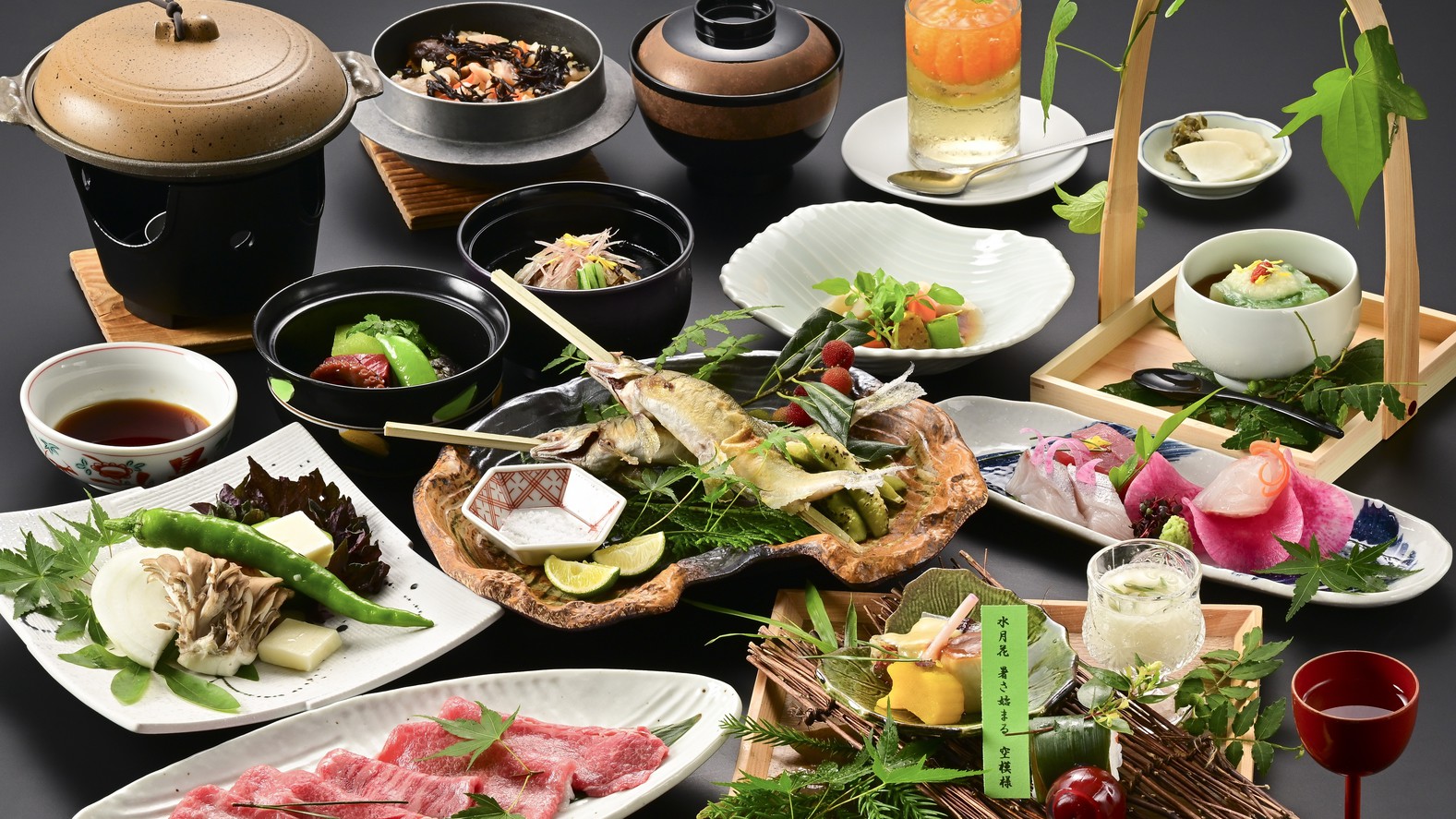 【新料理長就任記念プラン】「鮎の塩焼き」や「若狭牛しゃぶ」など夏の味覚をお得に堪能（朝夕二食付）