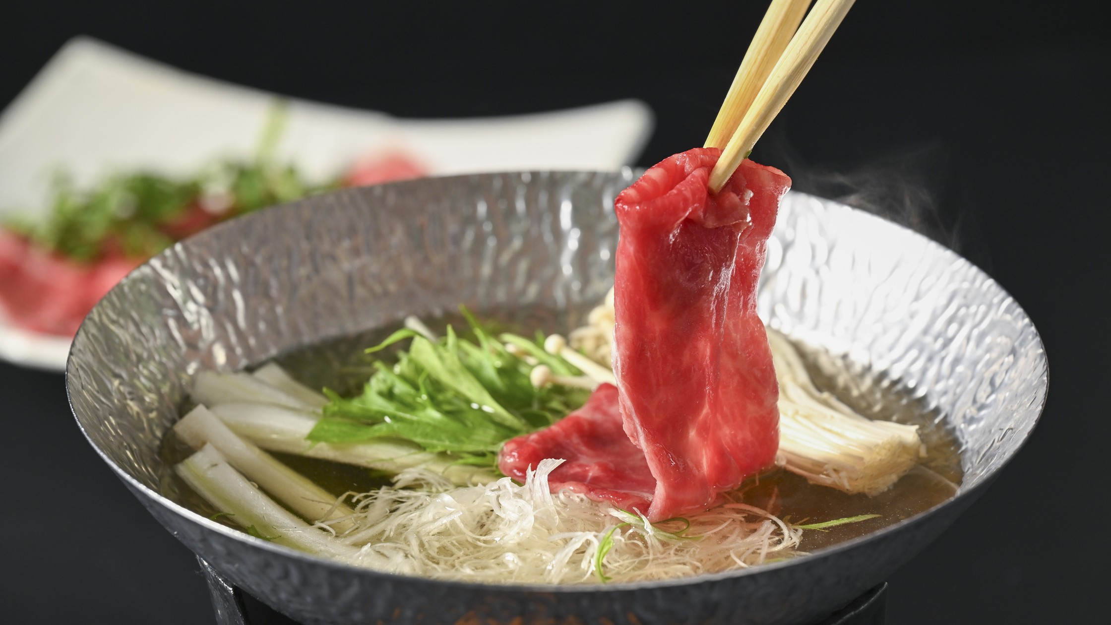 【新料理長就任記念プラン】匠の技で彩る肉料理を楽しむ饗宴・肉三昧会席（朝夕二食付）