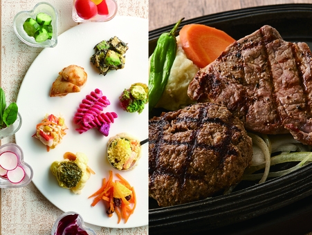 【お肉贈呈特典付】春旅 特別ペア宿泊プラン〜マグネットカフェ竹園〜