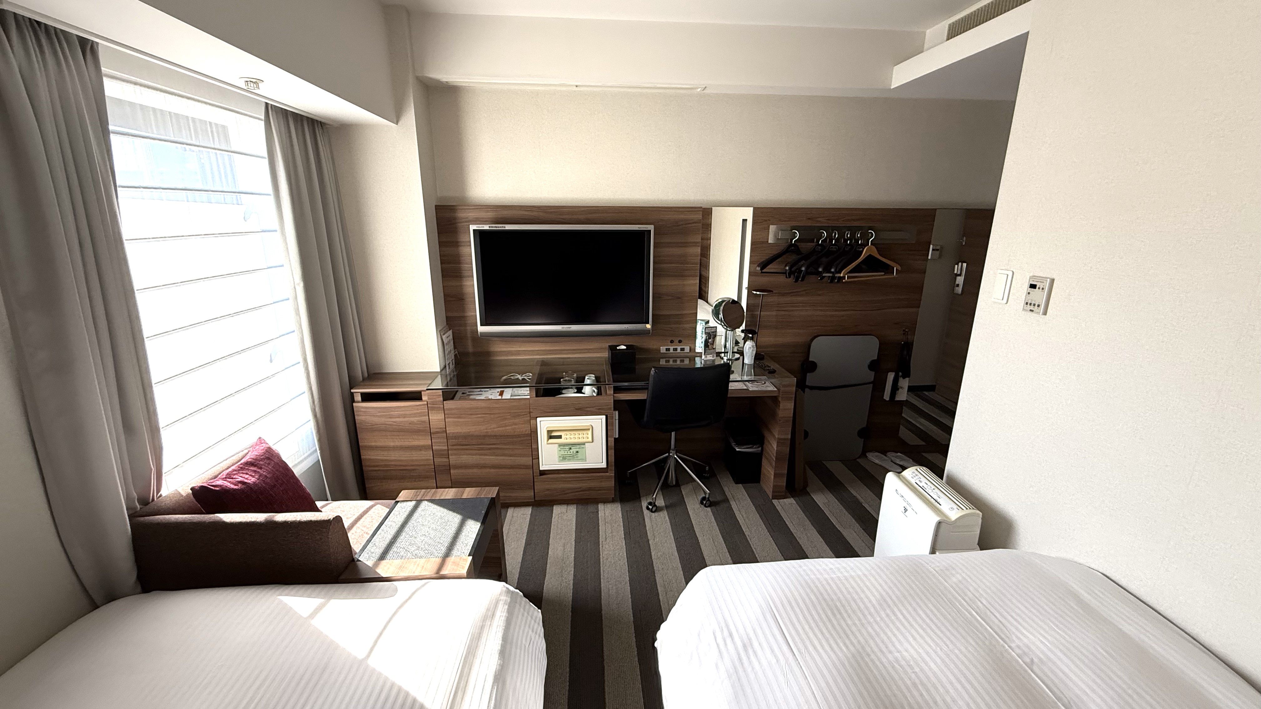 ツインルーム（室内）