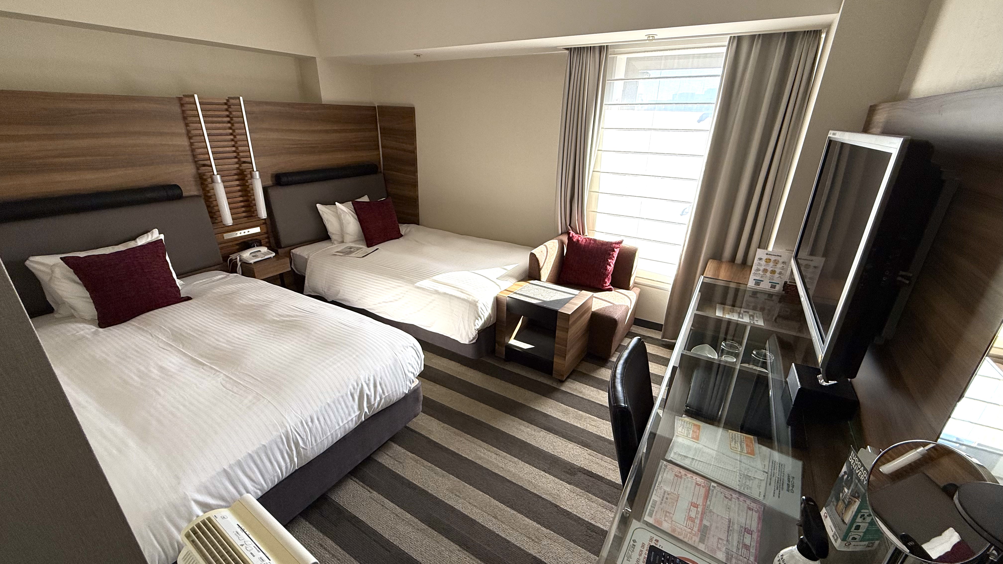 ツインルーム（室内）