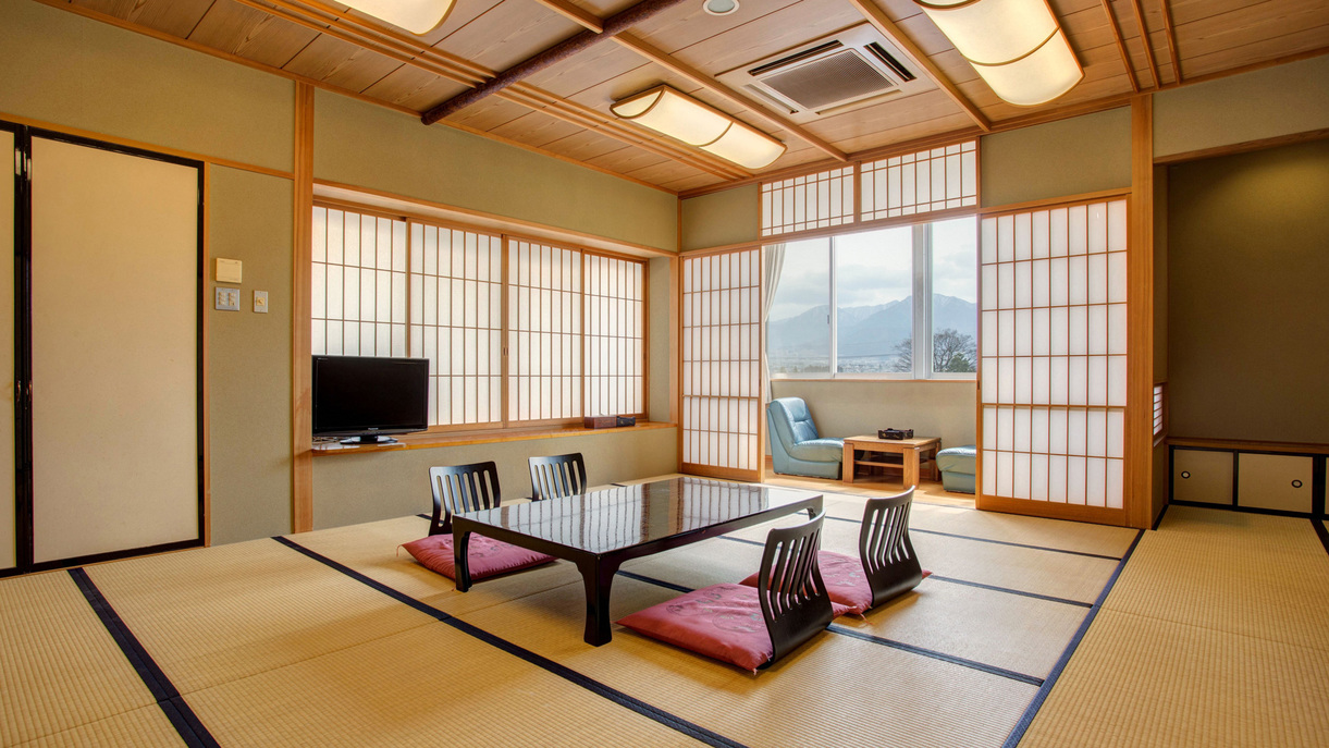 *【二間和室12畳+12畳（一例）】2世代3世代旅行にオススメのお部屋です