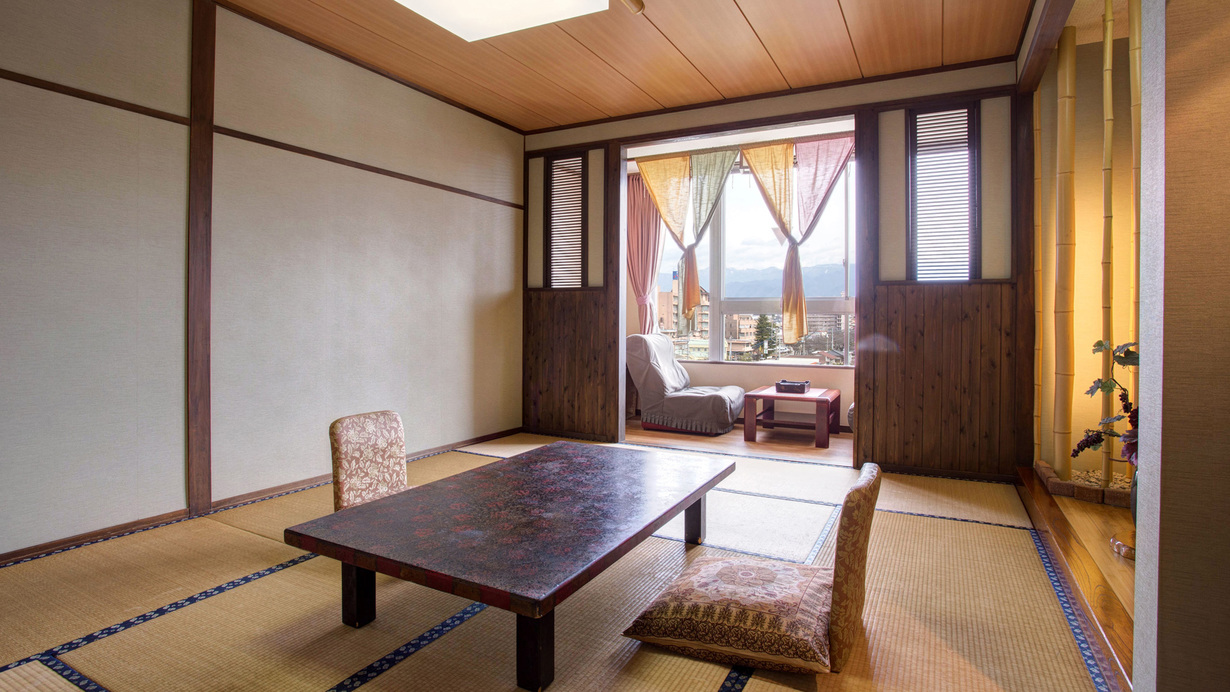*【デザイン和室10畳（一例）】256号室のお部屋。ごゆっくりお寛ぎくださいませ。