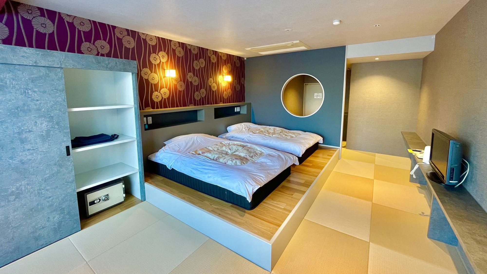 *【和モダン10畳（一例）】琉球畳＆ローベッドのリニューアルルームです